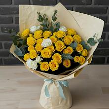 Букет цветов из:  Розы в Подберезье