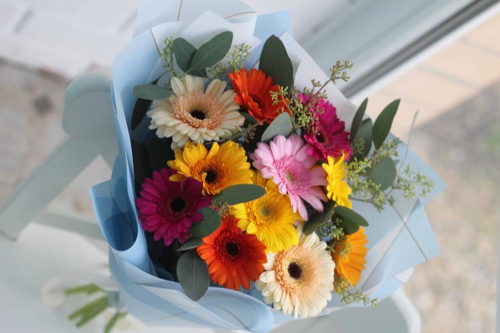 Букет цветов из: Герберы в Подберезье