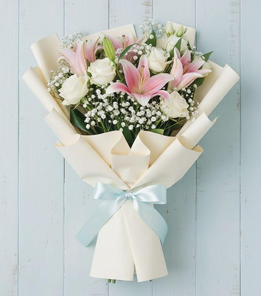 Букет цветов из: Лилии в Подберезье