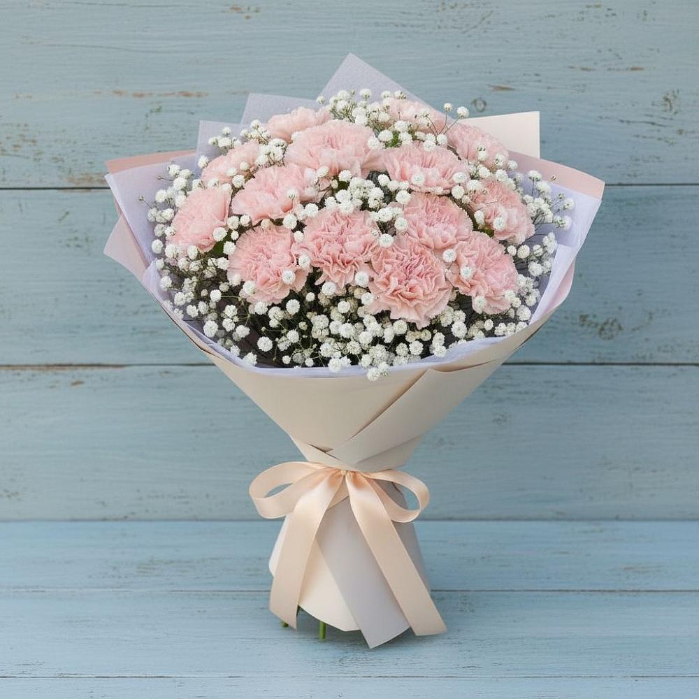 Букет цветов из: Гвоздики в Подберезье