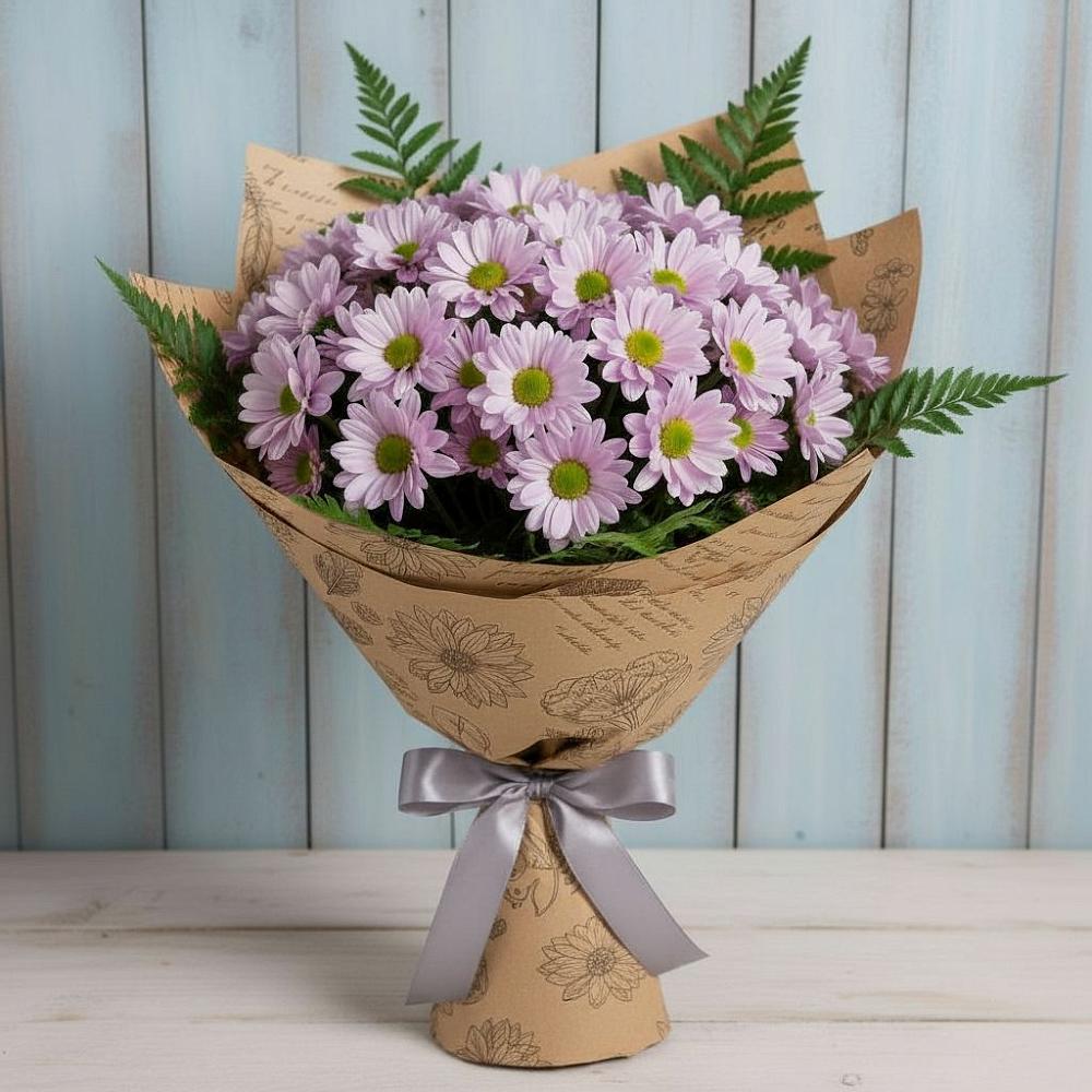 Букет цветов из: Хризантемы в Подберезье