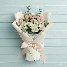 Букет цветов из:  Альстромерии в Подберезье