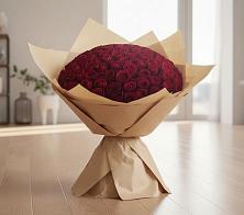 Букет 101 Красная роза в Подберезье