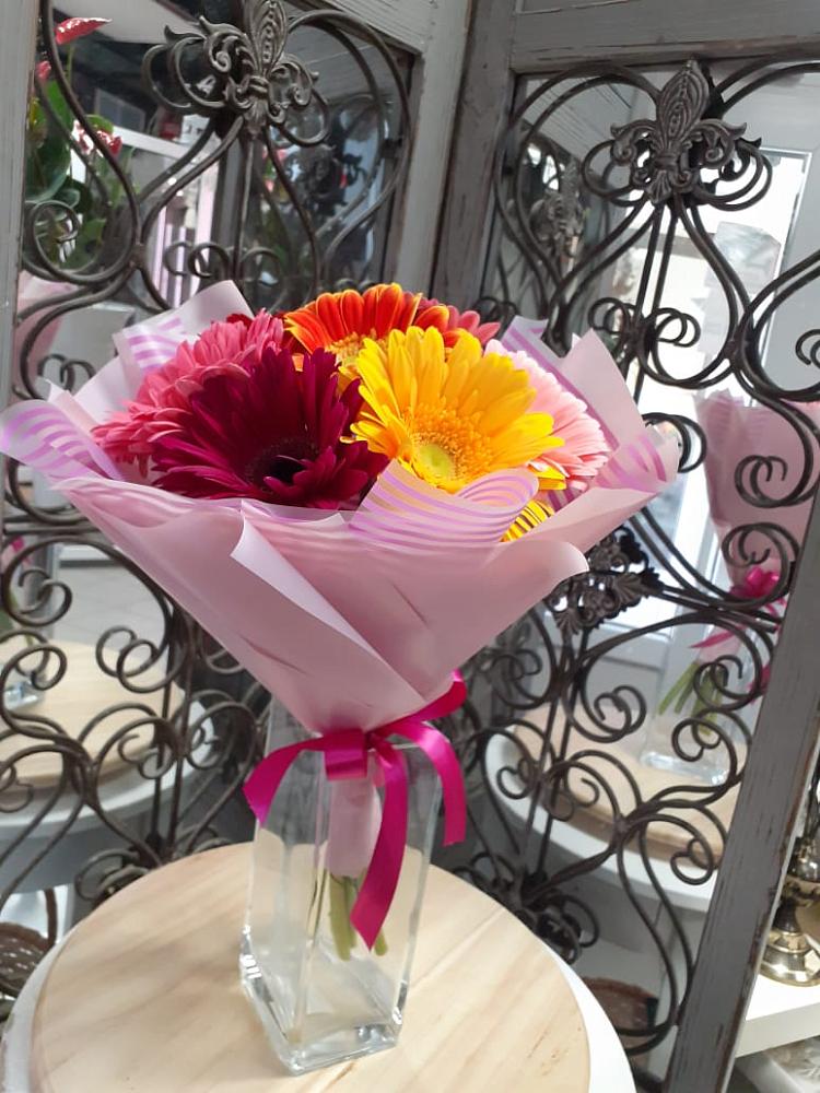 Букет цветов из: Герберы в Подберезье