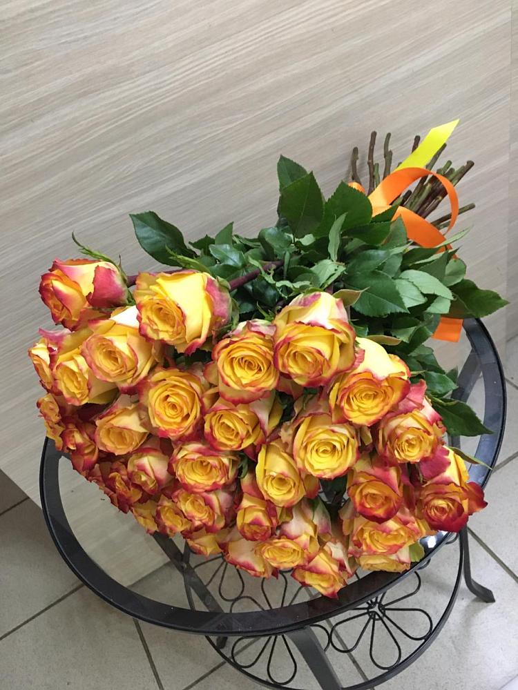 Букет Желтые розы в Подберезье