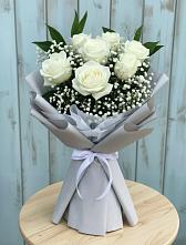 Букет цветов из:  Розы в Подберезье
