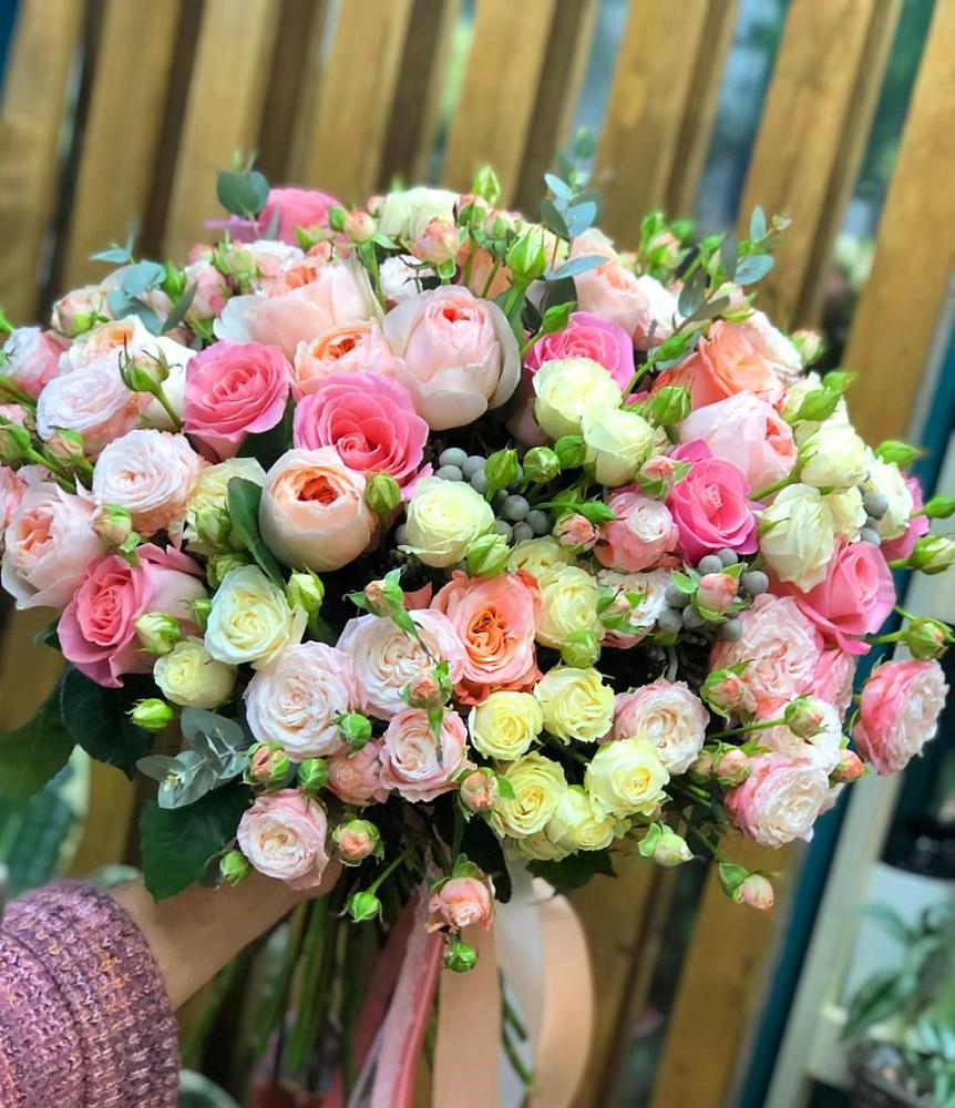 Букет цветов из: Розы в Подберезье